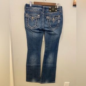Miss Me Bedazzled Rhinestone Jeans